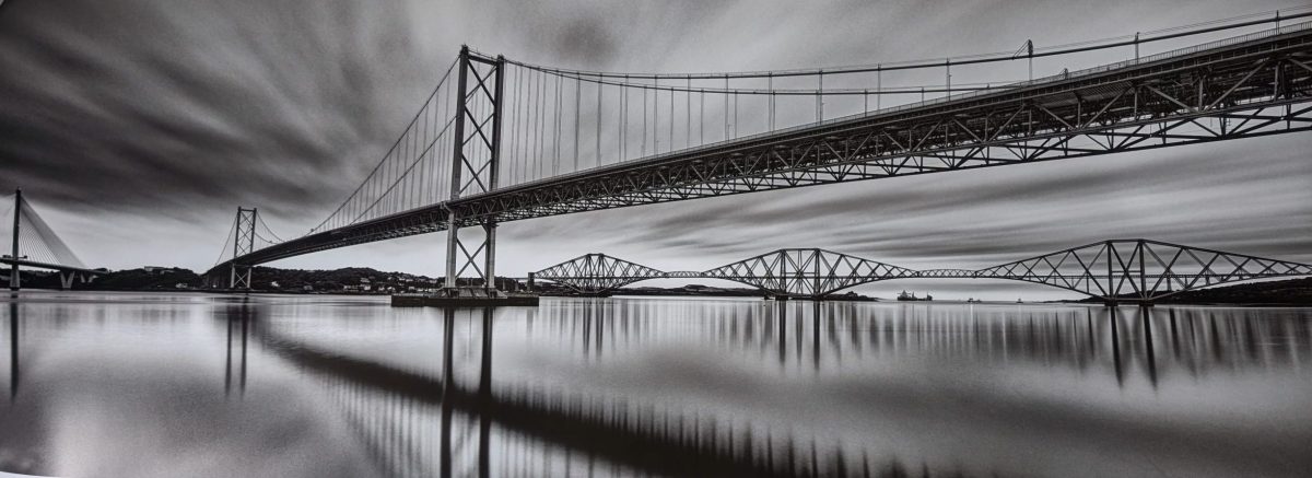 rather poor photo of my Port Edgar pano